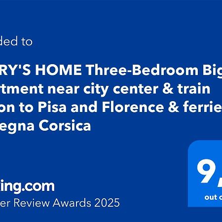 Gabry'S Home Three-Bedroom Big Apartment Near City Center & Train Station To Pisa And Florence & Ferries To Sardegna Corsica リヴォルノ エクステリア 写真