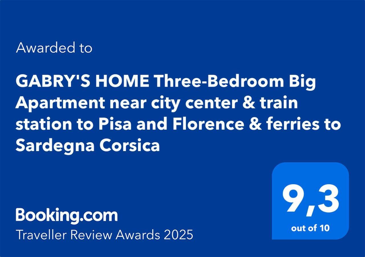 Gabry'S Home Three-Bedroom Big Apartment Near City Center & Train Station To Pisa And Florence & Ferries To Sardegna Corsica リヴォルノ エクステリア 写真